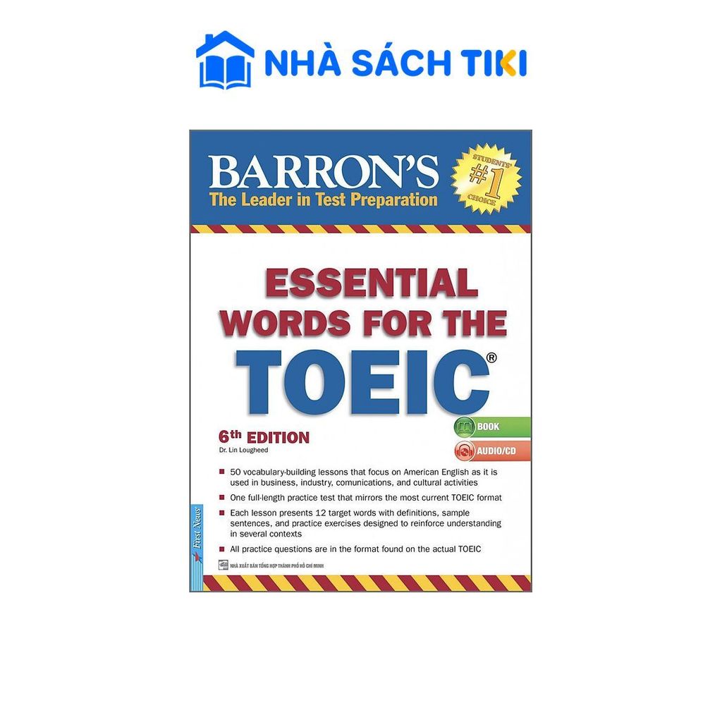 Sách Barron's Essential Words For The Toeic (Tái Bản)
