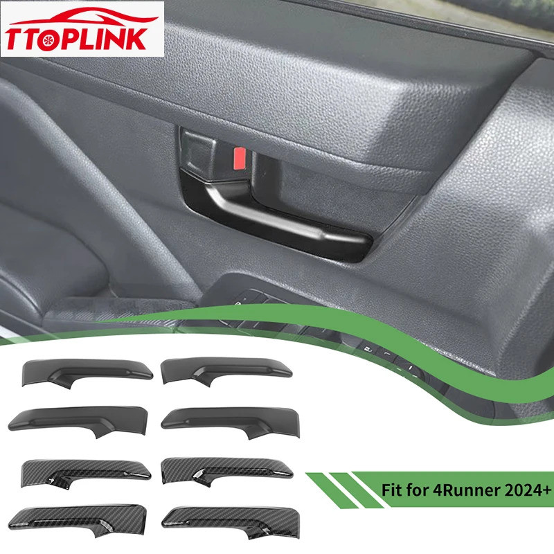 HL ABS Nội Thất Ô Tô Tay Nắm Cửa Viền Trang Trí Dành Cho Xe 4Runner 2024 Lên Phụ Kiện Xe Hơi