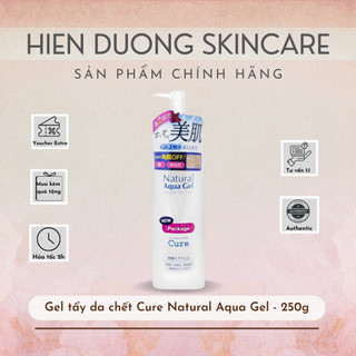 [Hàng Công Ty] Gel tẩy tế bào chết Cure Natural Aqua dành cho da mặt và toàn thân | Tẩy da chết vật lý