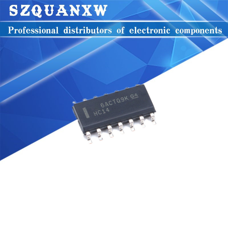 20 CHIẾC 74HC14D SOP-14 SN74HC14DR 74HC14 SOP14 SMD Chip IC Mới Và Chính Hãng