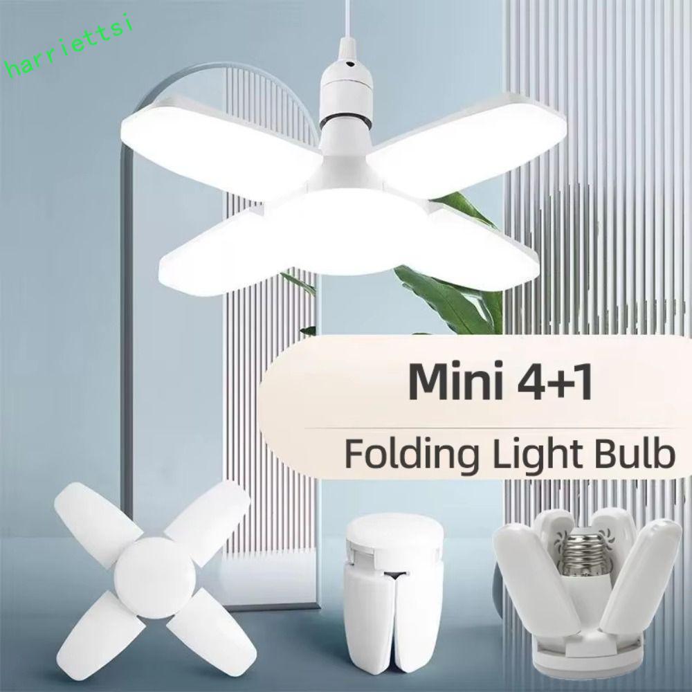 Bóng đèn LED HARRIETTSI E27, Bóng đèn LED hình quạt trắng tiết kiệm năng lượng, Đèn LED E27 Thiết kế