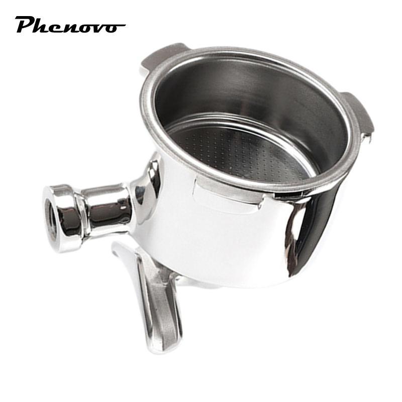 Phụ kiện đầu Portafilter Espresso bằng thép không gỉ cho EC685 EC680 EC785