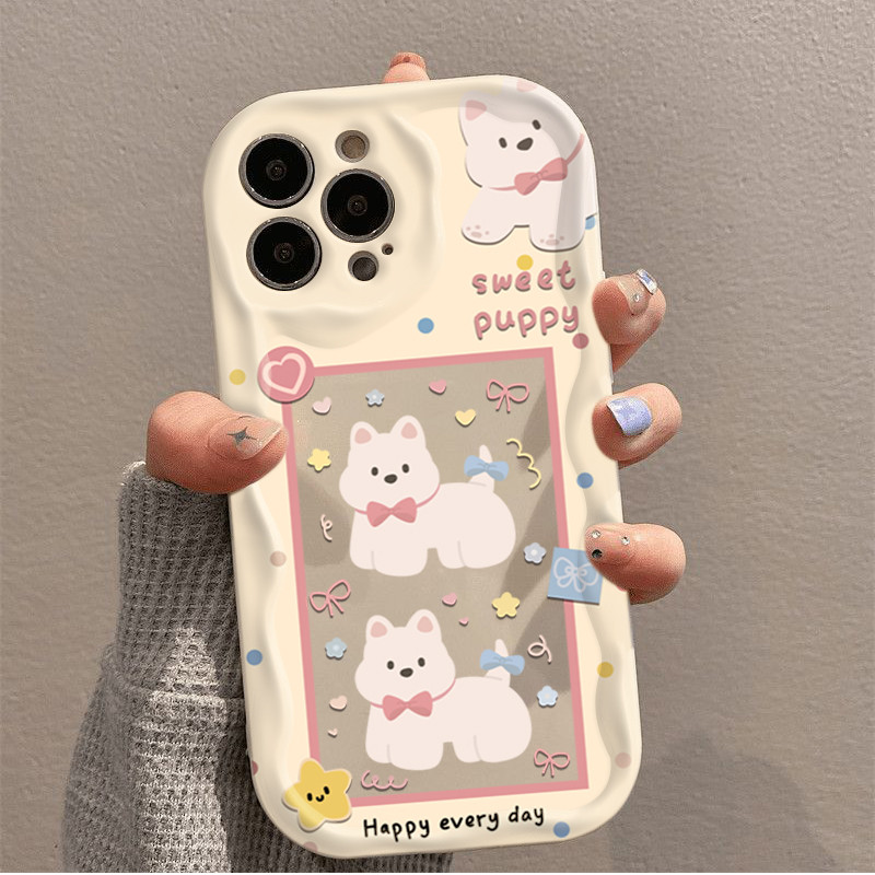 Đối với Redmi Note 14 13 12 11 10 5G Pro 11S 14C 13C 4G Mi 15T 14T Pro Phone Case Dễ thương Puppy So