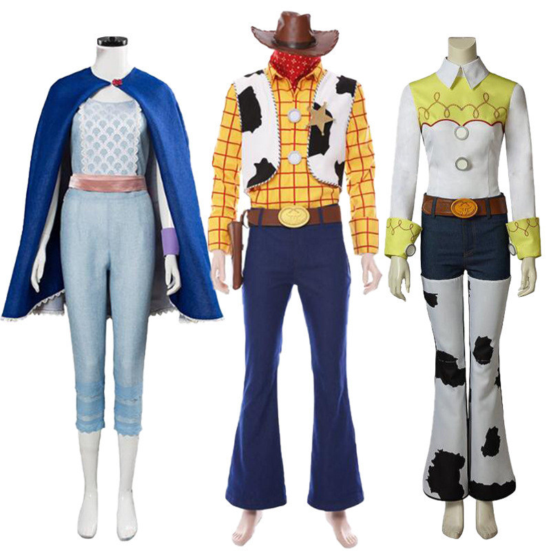Cosplay Woody & BoPeep Halloween - Trang Phục theo phim hoạt hình
