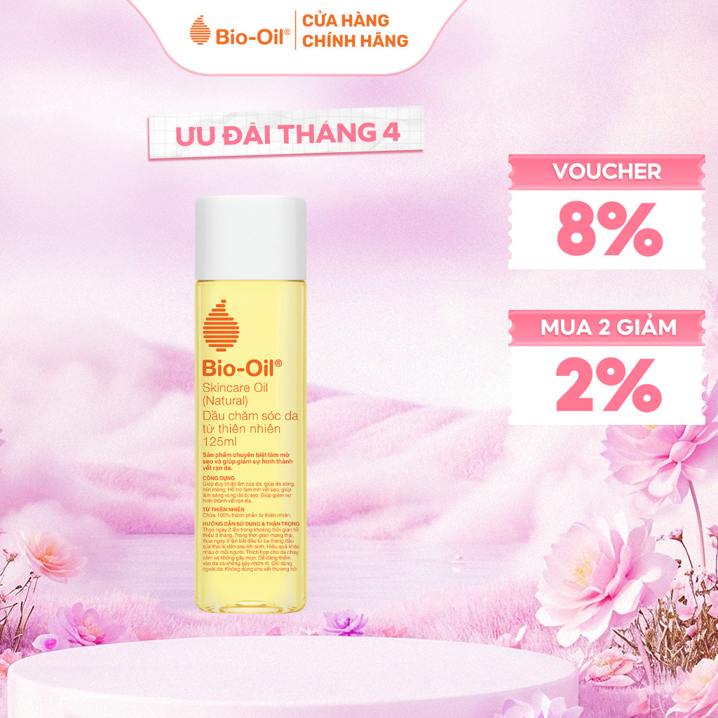 Dầu chăm sóc da từ Thiên Nhiên BIO-OIL SKINCARE OIL (NATURAL) 125ML