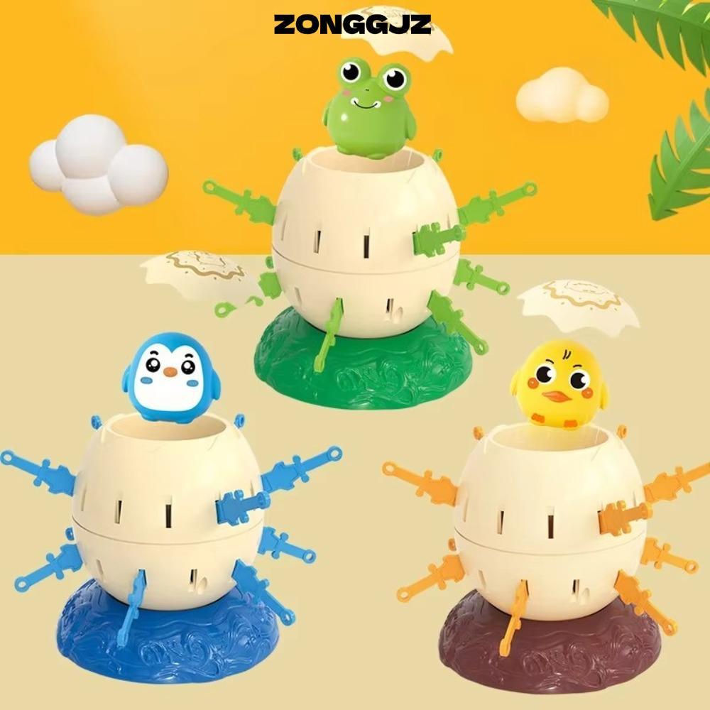 ZONGGJZ Pop Up Pirate Barrel Đồ chơi, ABS Penguin / Ếch / Vịt Đồ chơi ngẫu nhiên mới lạ, Đồ chơi trò