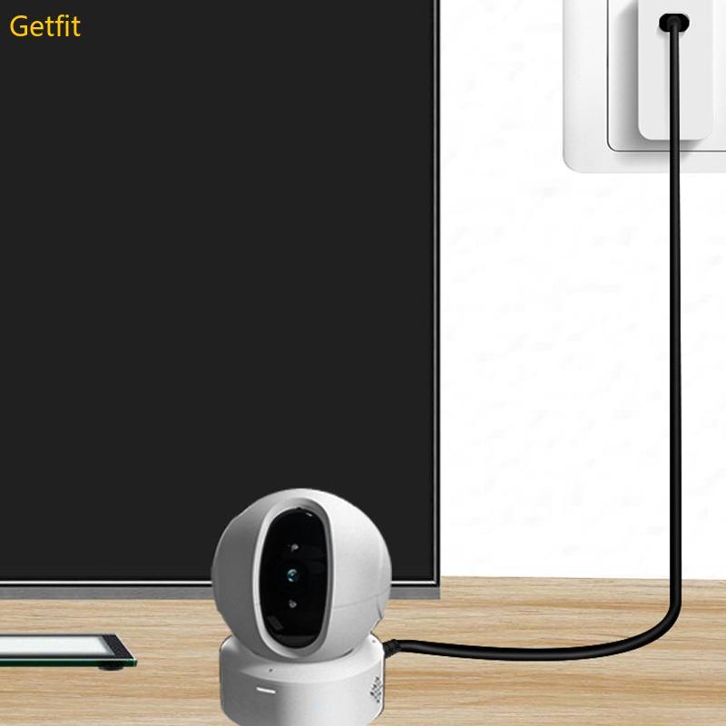 GETF Chiều dài 98cm USB C Type-C PD sang 12V 5 5x2 1mm Dây chuyển đổi cáp nguồn cho đèn LED Laptop T