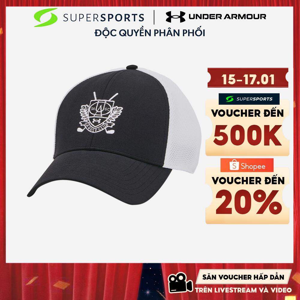 Mũ Lưỡi Trai Nam Under Armour Iso-Chill Driver Mesh - Đen  - 1369804-006