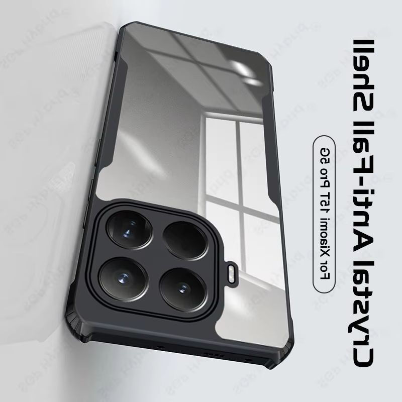 Ốp điện thoại Acrylic khung mềm TPU 15T Pro 5G cho Xiaomi 15T Pro 15T 15T Pro Mi 15T Mi15T Pro