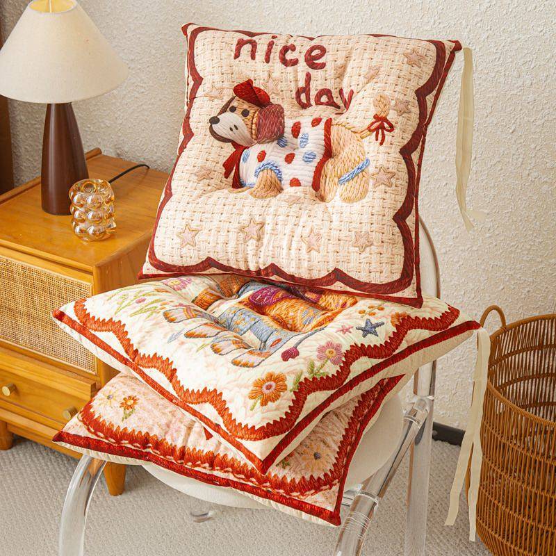 Chair Cushion Butt Cute Cushion Student Thickening Chair Soft Cushion Office Classroom Cushion Chair
