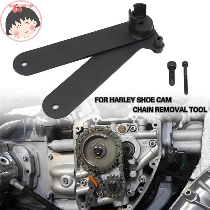TheWoodgay Cho Harley Shoe Tool Cam Chain Removal FLH FLST FXST FXD Phù Hợp Với TC V-Twin OE #160188