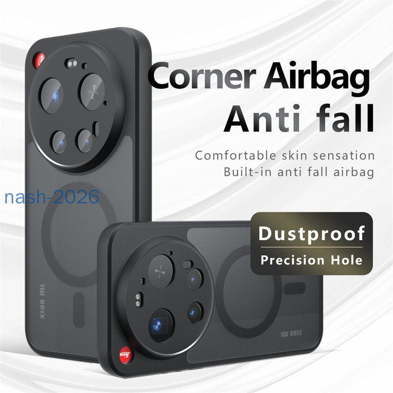 Ốp lưng cho Xiaomi 17 Ultra 17Ultra Xiaomi17Ultra Tùy chỉnh Ốp điện thoại chống sốc mờ lưng hút từ t