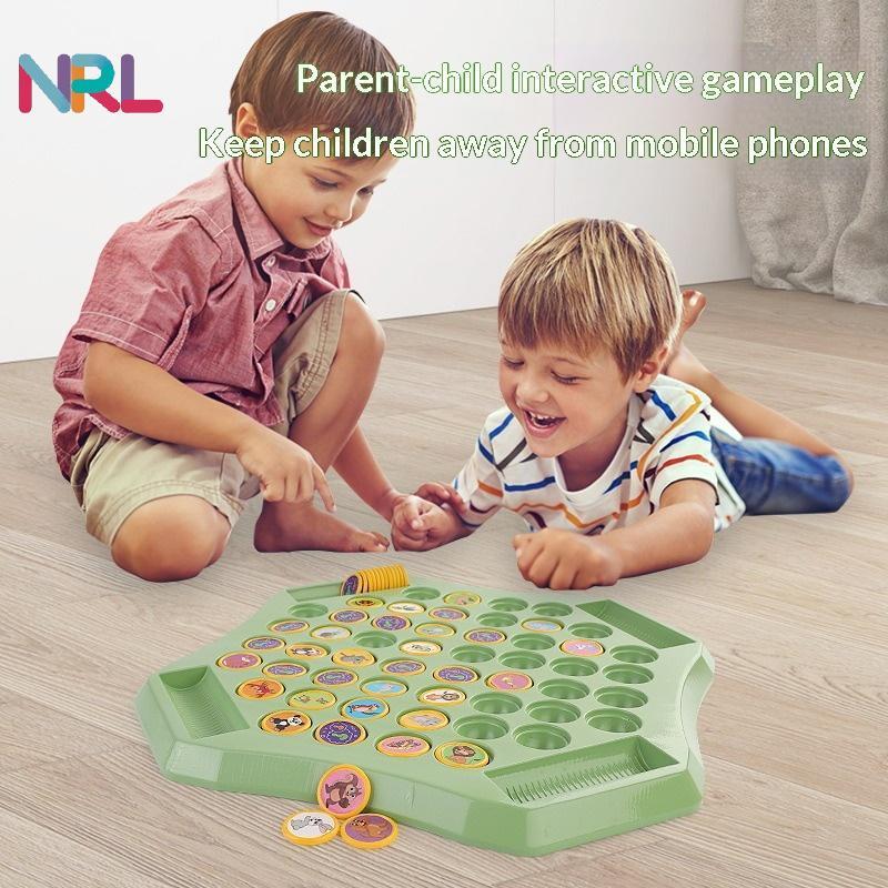 NRL 2-4 Người Chơi Flip Chess Memory Game Board Games Double Player Battle Puzzle Kid Concentration 