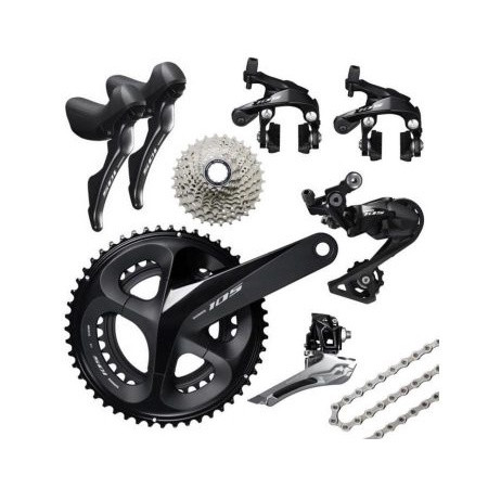 Bộ group road Shimano 105 R7000 ( Nhật Bản ) - Bộ 8 Món