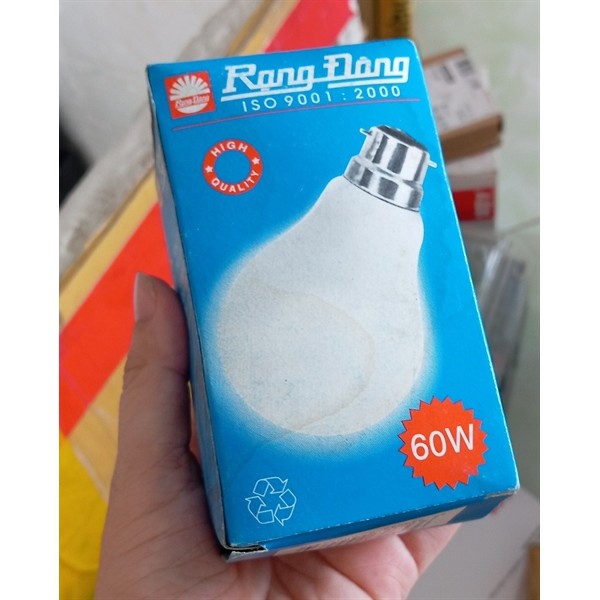 💡 Bóng Đèn Sợi Đốt Rạng Đông 60W – Đuôi Gài 💡
