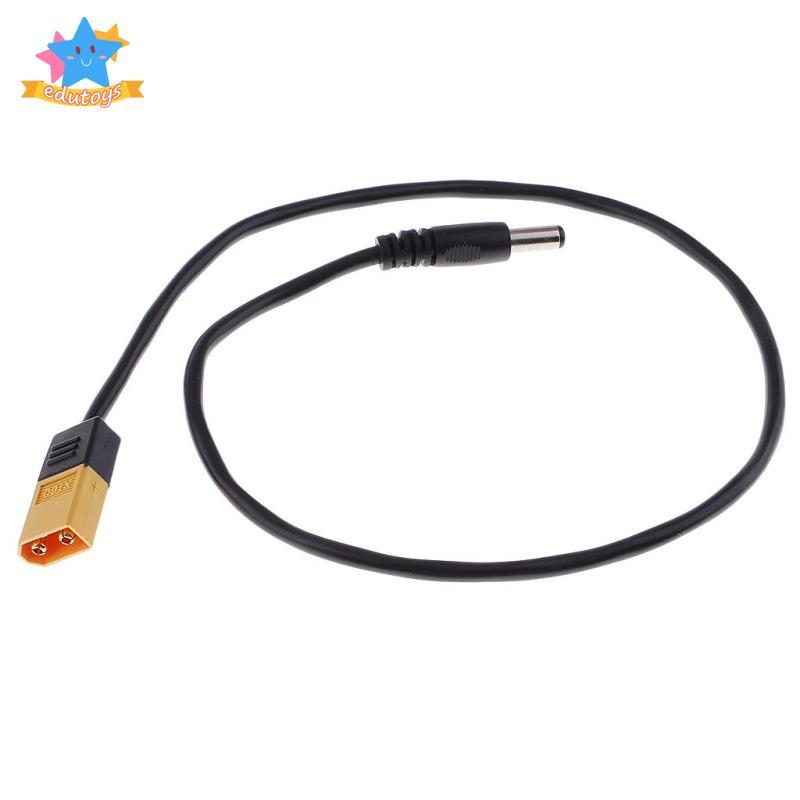 Đầu nối Bullect đực XT60 sang cáp DC5525 để sửa chữa trường máy bay không người lái RC