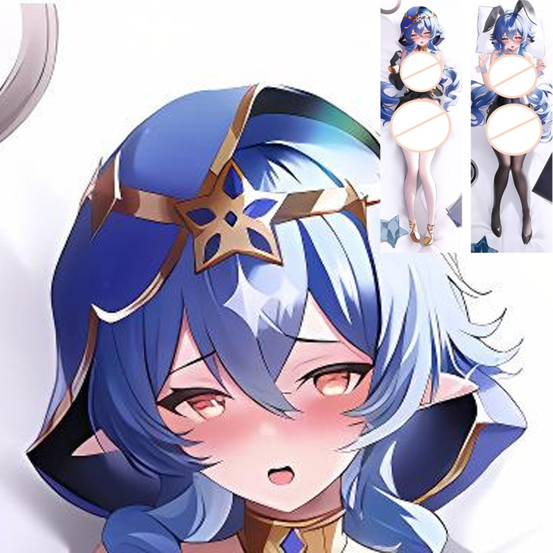 Vỏ gối in 2 mặt Dakimakura Genshin Impact Layla Waifu