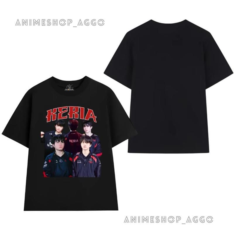 Áo thun KERIA T1 Liên Minh Huyền Thoại mẫu đẹp chất cotton nam nữ đủ size