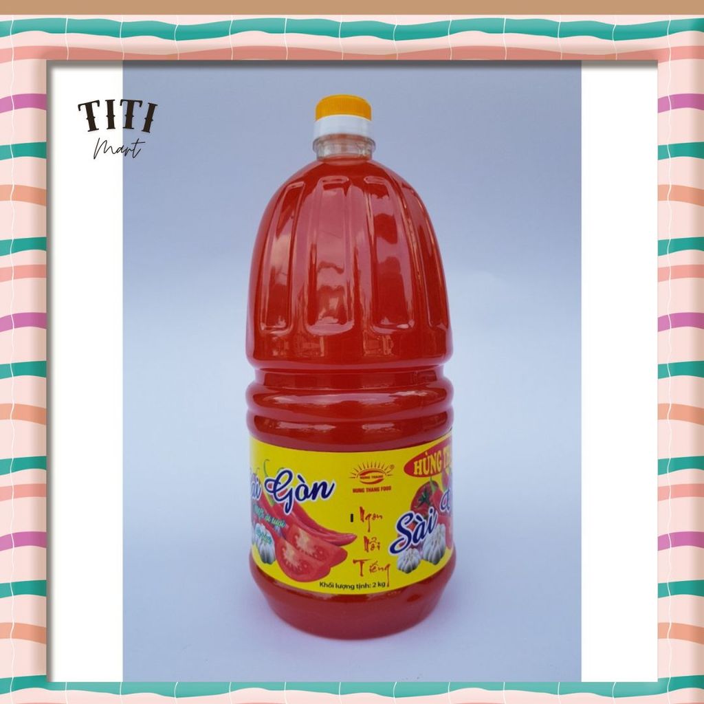 Tương ớt Sài Gòn Hùng Thắng 2kg thơm ngon chất lượng