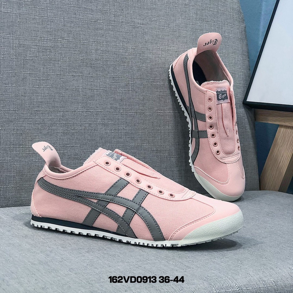 Onitsuka Tiger 100 Onitsuka Tiger Mexico 66 Giày Nữ Giày Vải Giày Thể Thao Giày Cặp Đôi Giày Chạy Bộ