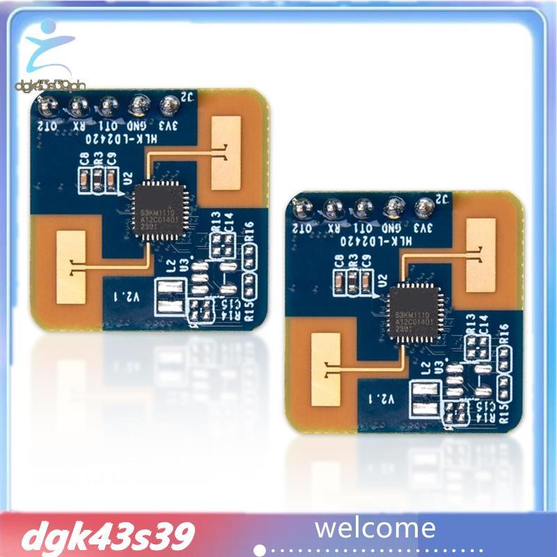 [Khá] 24G MmWave LD2420 Cảm biến radar hiện diện của con người Mô-đun phát hiện chuyển động 2 chiếc 