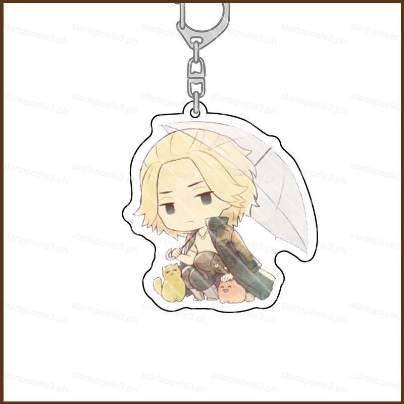 ST3 Tokyo Revengers Móc Khóa Acrylic Anime Móc Khóa Draken Mikey Tokyo Manji Gang Móc Chìa Khóa Túi 