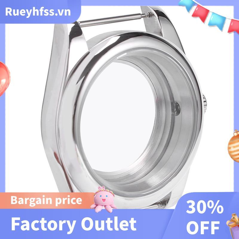 Vỏ đánh bóng bằng thép không gỉ 39Mm Sapphire Glass Fit NH35 / NH35A NH36 / NH35A, Ốp điện thoại tro