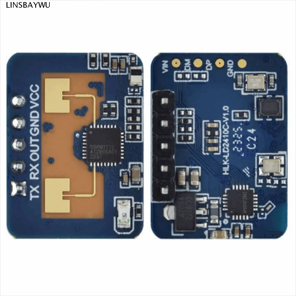 Cảm biến LINSBAYWU LD2410C, Cảm biến radar 24GHz có độ nhạy cao, Radar sóng MMwave FMCW thông minh P