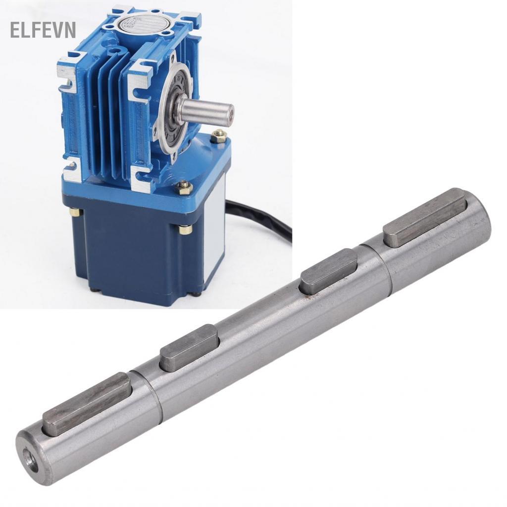 Elfevn Bộ giảm tốc Domary Động cơ bước có độ ồn thấp trục đầu ra kép cho thép hợp kim NMRV040 RV040 