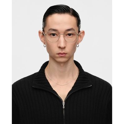 MUJOSH - Gọng kính đa giác unisex bản mảnh_MJ12FN1017-GDC3