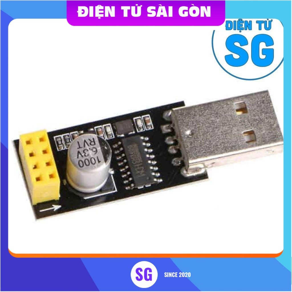 USB Adapter Mạch Thu Phát Wifi ESP8266 Uart ESP-01 - CE6G