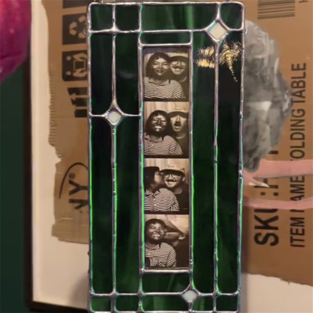 Acrylic Photo Booth Frame Party Selfie Frame 1pc photo frame boxed