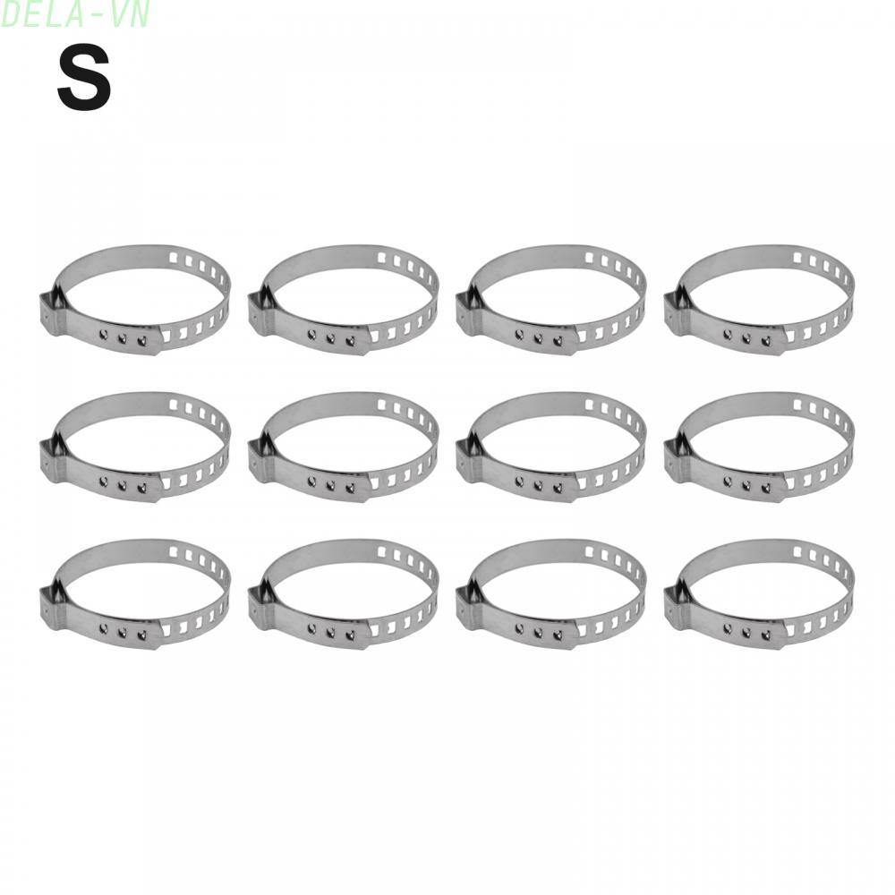 Premium Stainless Steel CV Boot Clamp Set for Car Drive Shaft Axle Joint (12pcs)#DELA