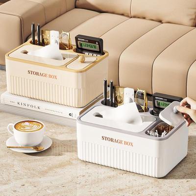 Cubo Hộp Đựng Giấy Ăn ，Hộp Đựng Tăm- Thiết Kế Đa Năng, Kiểu Dáng Đơn Giản, Chất Liệu Chịu Nước