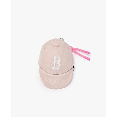 MLB - Móc khóa túi xách Basic Suede Ball Cap_3APOD016N-43PKS