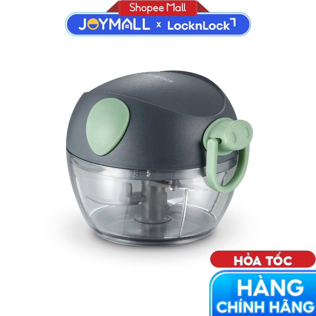 Dụng Cụ Xay Thực Phẩm Mini LocknLock CKS321GRN CKS309, Hàng Chính Hãng, Lực Nghiền Mạnh - JoyMall