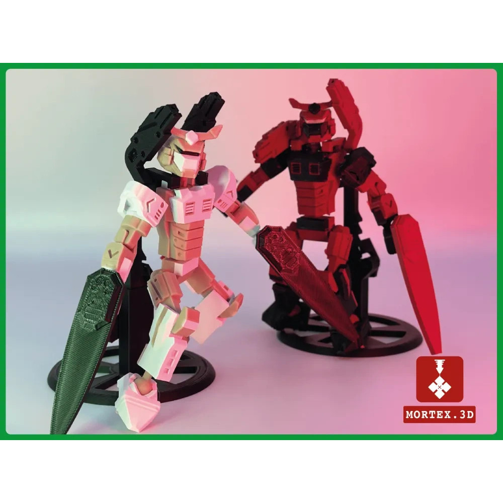 [Meow.sensei] Robot khớp di chuyển Haniel (Không cần lắp ráp)