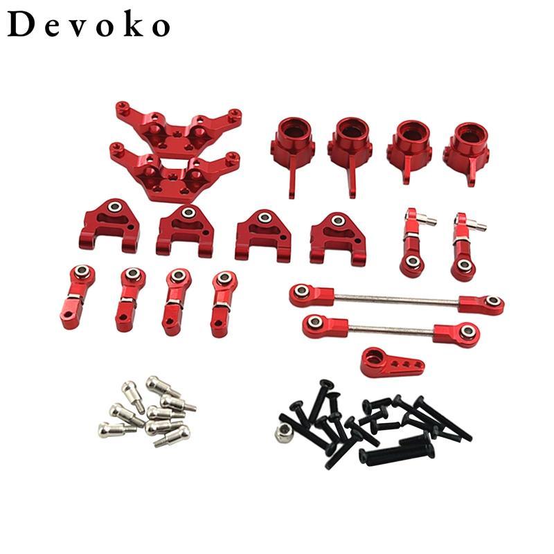 Rc Phụ tùng ô tô Tháp sốc RC Phụ tùng kim loại ô tô Phụ kiện cho Wltoys 1: 28 K989 K979 K969 P929 P9