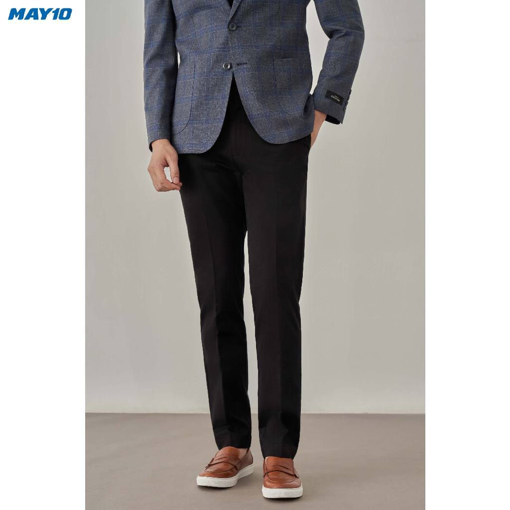 Quần kaki nam May 10 không ly mã 020123015GZGG QK064