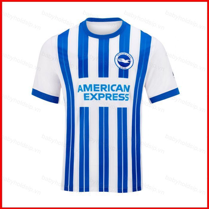 Áo thun câu lạc bộ bóng đá Brighton & Hove Albion mùa 2024-2025, phù hợp size lớn