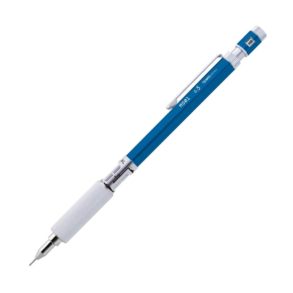OHTO MS01 Drafting Mechanical Pencil 0.5mm Blue Made in Japan Professional