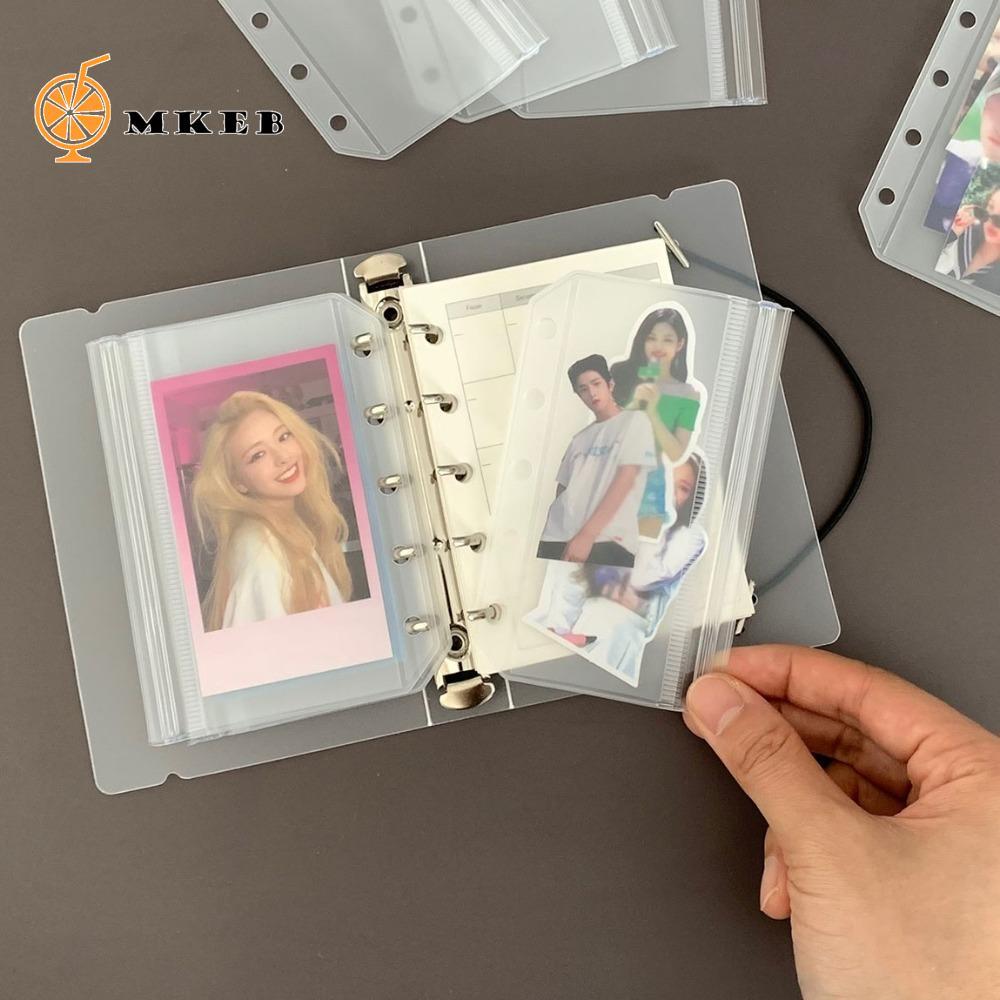 MKEB 10 chiếc Máy tách trang chia chất kết dính xoắn ốc, M5 Matte Refill Spiral Page Binder Index Ca