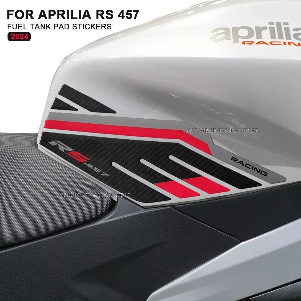 RS 457 2024 Bộ bảo vệ nhãn dán Epoxy 3D Tank Pad Chống trầy xước Decal chống trượt cho Aprilia RS 45