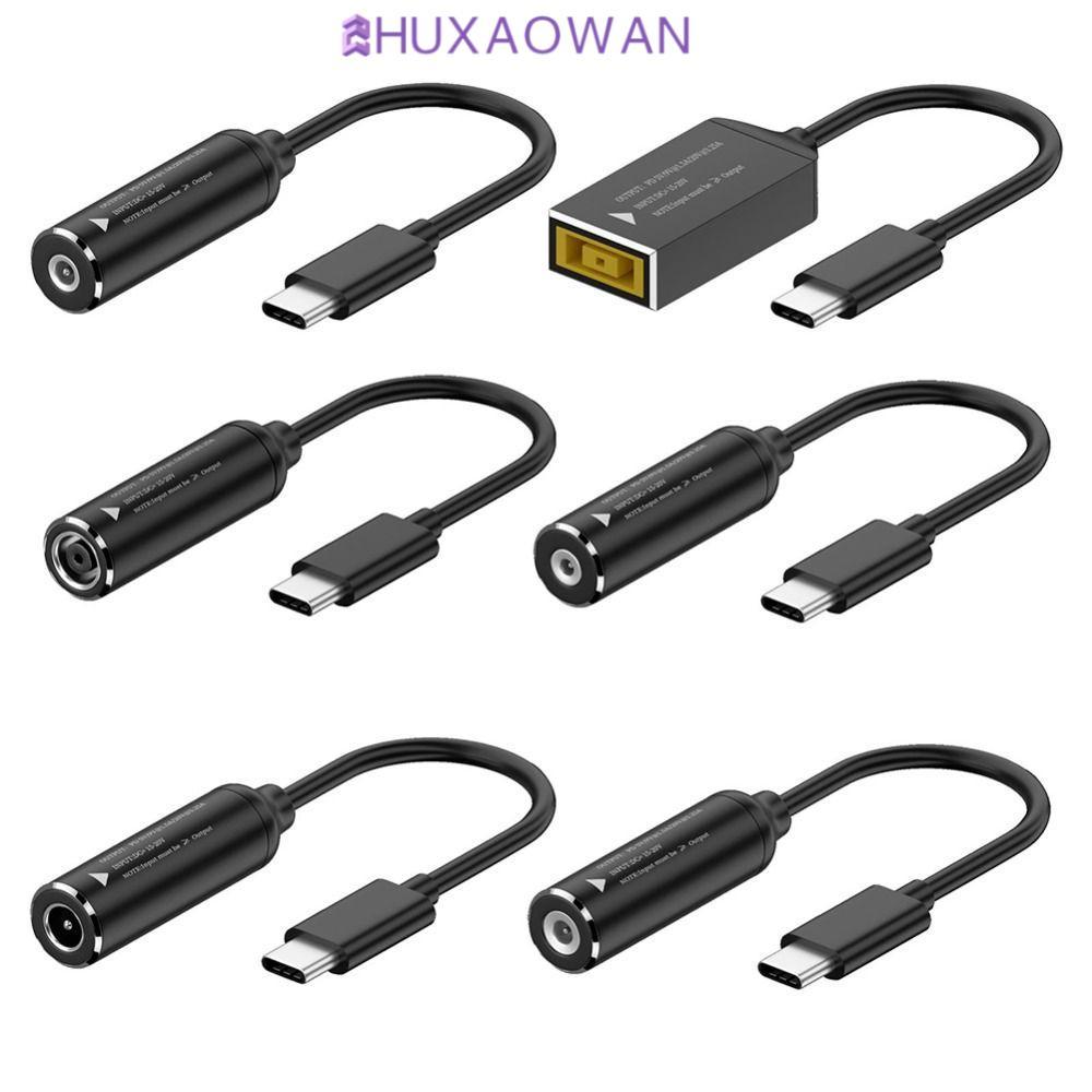 Cáp sạc ZHUXAOWAN DC sang Type-C, Cáp sạc đầu ra PD 65W PD Type-C sang DC Jack, 5 / 9 / 20V Nhận dạn