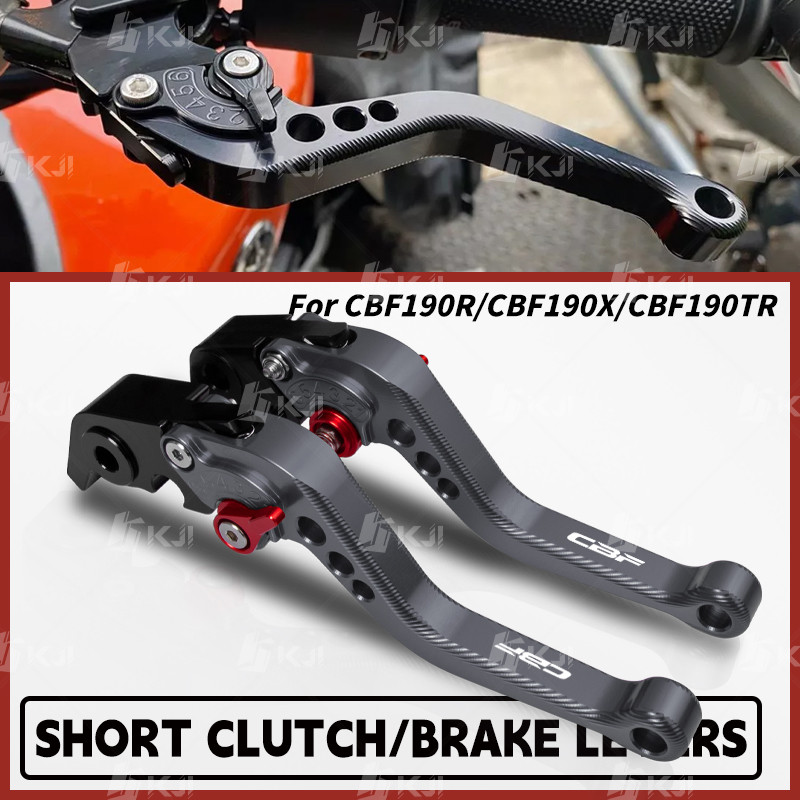 Dành Cho Xe Honda CBF190R / CBF190X / CBF190TR Bộ Cần Phanh Ngắn 3D Tay Cầm Có Thể Điều Chỉnh Đòn Bẩ