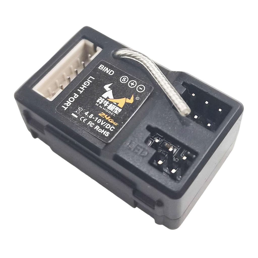 Bộ thu RC 2CH Nâng cấp Cổng đèn LED thay thế cho tỷ lệ MN78 1 / 12 MN128 RC