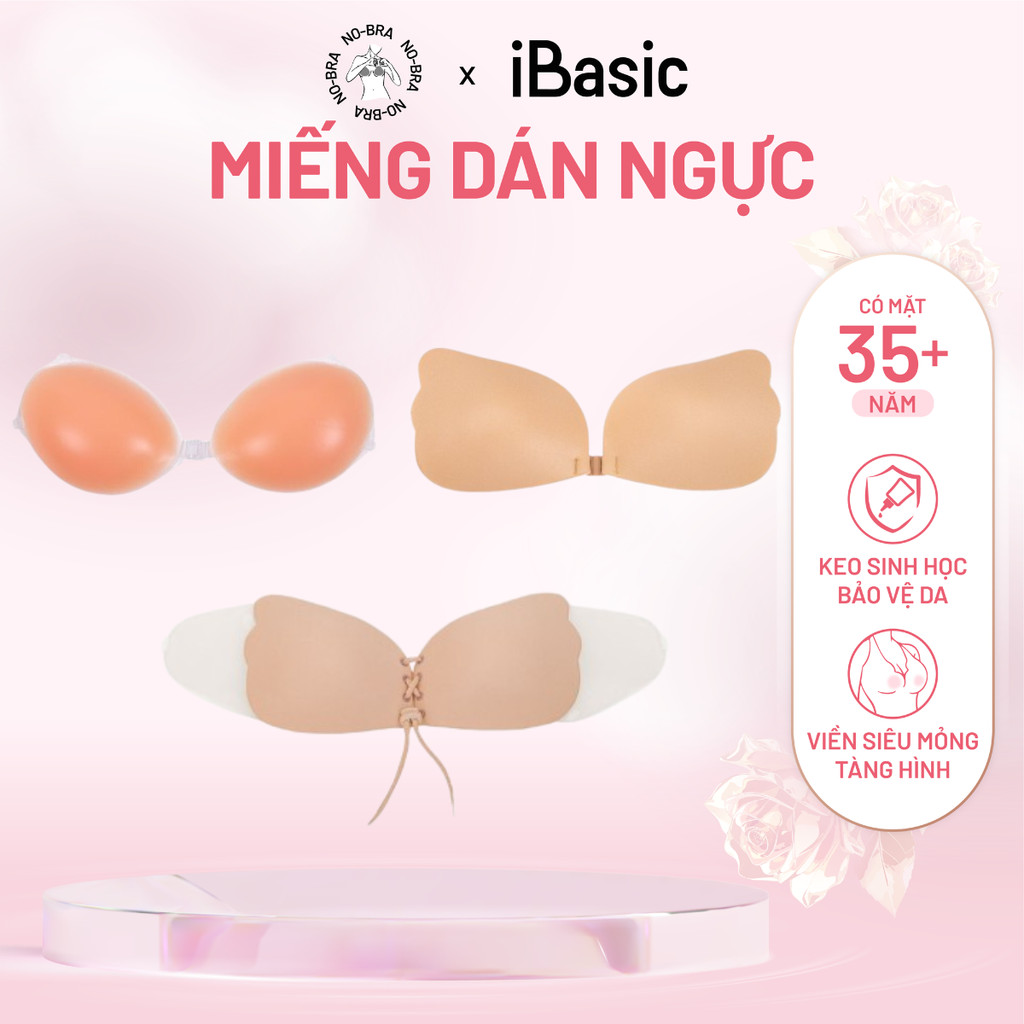 [QUÀ TẶNG KHÔNG BÁN] Áo ngực dán silicone iBasic