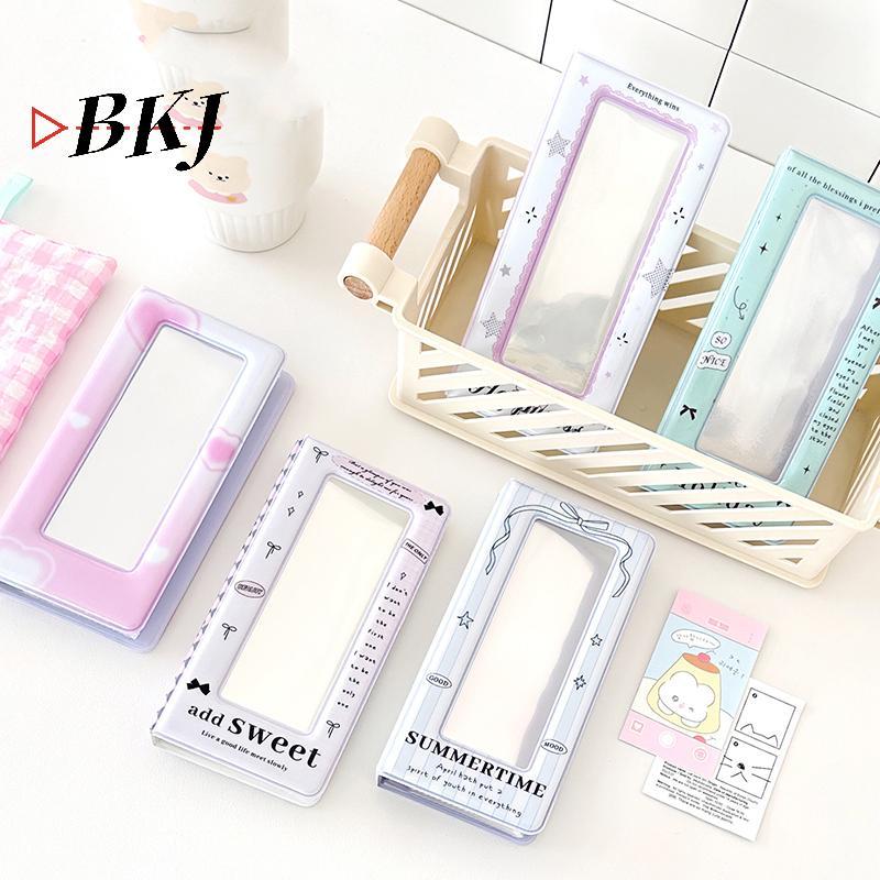 [KJ] Sách Chất Kết Dính Thẻ Ảnh Cho Photocards 2x6 Inch [Mới]