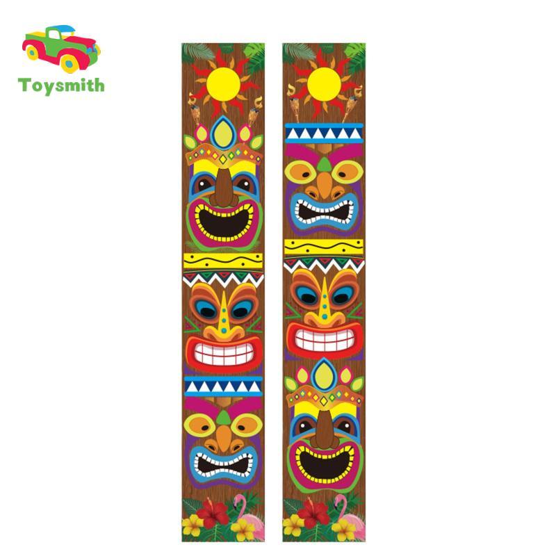 Đồ trang trí tiệc Hawaii, Biển hiệu biểu ngữ Aloha chào mừng, Mái hiên cửa nhiệt đới Aloha