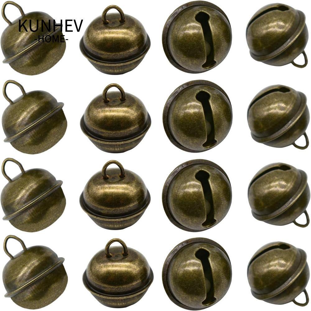 KUNHEV 20 Chiếc Chuông, Chuông Jingle 22mm Thép, Chuông Đồng Lớn Jingle Bells Cho Đồ Thủ Công